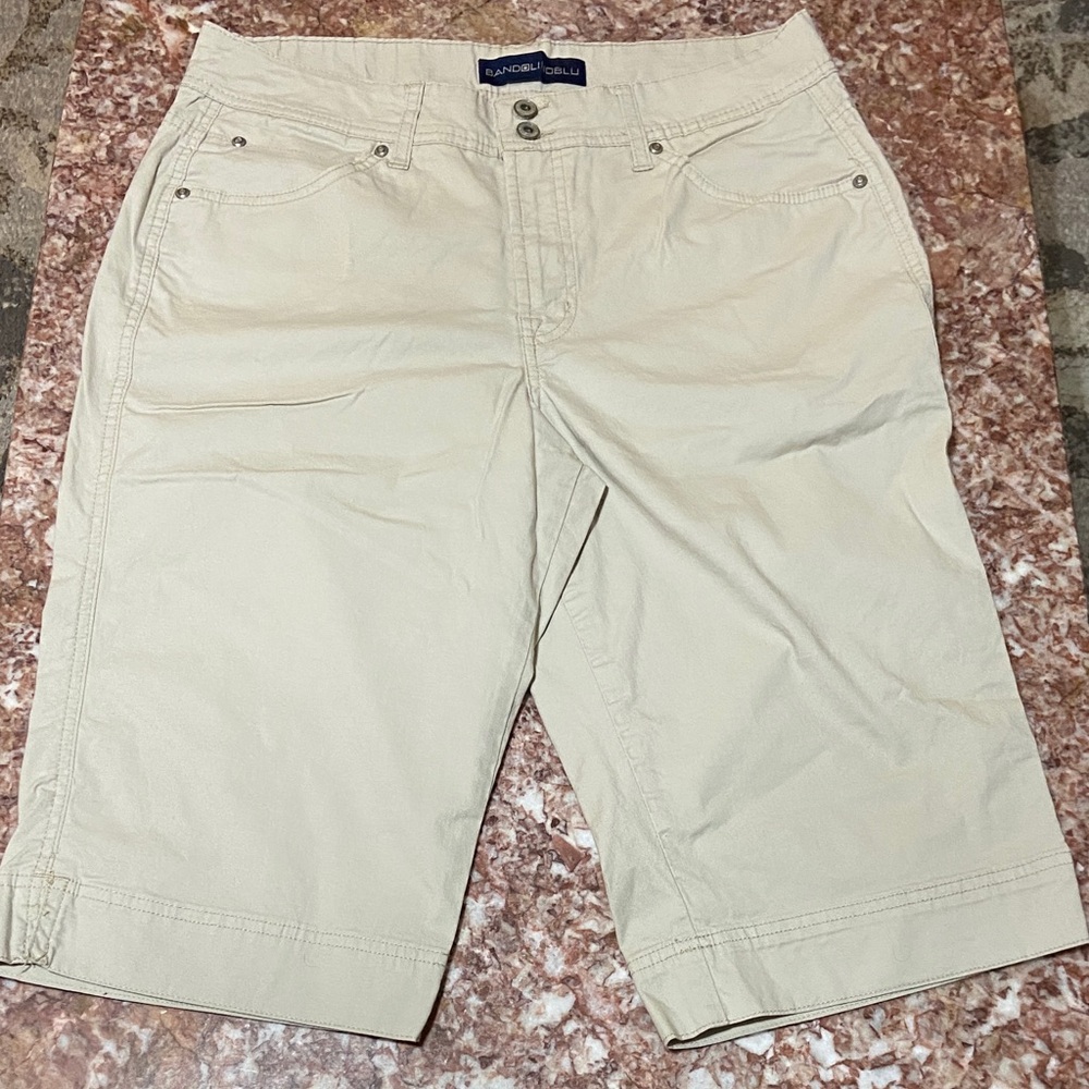 Bandolino blu khaki shorts